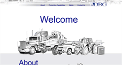 Desktop Screenshot of dbgcanada.com