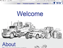 Tablet Screenshot of dbgcanada.com